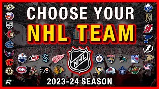 Which NHL Team Should You Cheer For 202324 Season [upl. by Adnoval6]