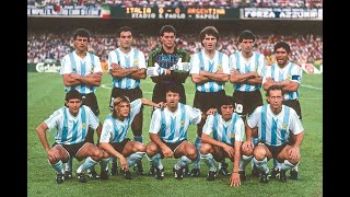 Argentina  Mundial Italia 1990 [upl. by Tootsie]