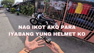 Royal H01 Vlogging Test  UpShiftMotoCafe  Retro Boys Laguna [upl. by Seira]