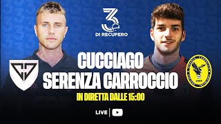 SECONDA CATEGORIA  GIRONE G  CUCCIAGO  SERENZA CARROCCIO  LIVE  3 di recupero [upl. by Nilyak470]