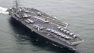 5 Portaaviones más poderosos del mundo most powerful aircraft carriers in the world [upl. by Oiled572]