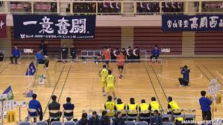 河村翼川本拓真 vs 中島巧杉本一樹 団体戦 準々決勝 【高校選抜バド2019】 [upl. by Viradis611]