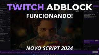 ADBLOCK TWITCH FUNCIONANDO 2024 [upl. by Cirtemed]