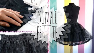 DIY Making a Petticoat  MeLikesTea [upl. by Ramos]