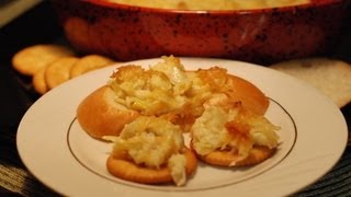 Artichoke Dip Recipe  by foodjazz [upl. by Ellenehs]