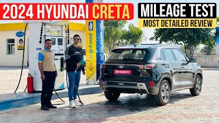 2024 Hyundai Creta Mileage Test amp Most Detailed Review [upl. by Fife]