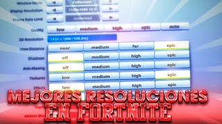 ¡MEJOR RESOLUCION ESTIRADA de FORTNITE Battle Royale [upl. by Ahseinat]