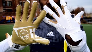 How to Design Your Own Football Gloves  Custom Football Gloves [upl. by Noitsuj]