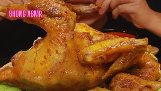 ASMR eating whole Chicken CurryRice  Chicken Asmr Mukbang [upl. by Larine]