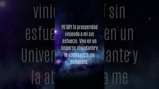 6 DECLARACIONES YO SOY PARA TENER UN DÍA LLENO DE PROSPERIDAD DINERO Y ÉXITO atraerdinero [upl. by Leirol]