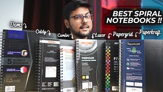 Best PREMIUM Spiral Notebook for OFFICE AND COLLEGE STUDENTS  200 Rs 🔥🔥 [upl. by Nirre]