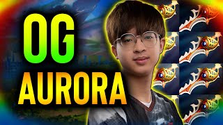 OG vs AURORA  8 RAPIERS  GROUP STAGE 2  DREAMLEAGUE SEASON 22 DOTA 2 [upl. by Bergin]