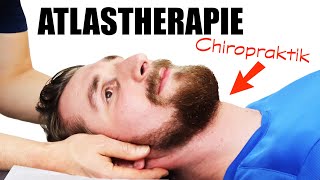 ATLASTHERAPIE erster Halswirbel ATLASKORREKTUR ✅ CHIROPRAKTIK bei 2m HANDBALLSPIELER [upl. by Bowyer462]