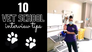 10 Vet School Interview Tips  How to get into vet school [upl. by Pacian]