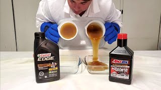 Castrol Edge vs AMSOIL 5W30 Cold Flow Challenge [upl. by Nilyad]