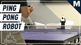 Up Your Table Tennis Game By Playing Against This Smart Robot  Strictly Robots [upl. by Nisior665]