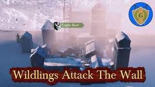 Wildlings Attack The Wall  Bannerlord Game of Thrones  Trial of the Seven Kingdoms Part 9 [upl. by Eizzo748]