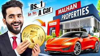 I became a Property Dealer to turn Rs1 into a Car 😍 [upl. by Constantia]