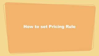 How to Set Pricing Rule  DSers [upl. by Brigitta250]