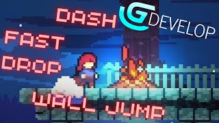 Advanced 2D Platformer in Gdevelop  Under 10 Minutes [upl. by Violet]