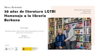 30 años de literatura LGTBI Homenaje a la librería Berkana [upl. by Ursulina]