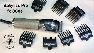 Babyliss Pro Fx 880e I Обзор машинки l Barber Space [upl. by Etezzil960]