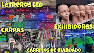 🤩Dónde comprar Ganchos😏Exhibidores👌Carpas🎪Rejas Maniquíes🤸Exhibidores de ropa Joyería Sneakers😍 [upl. by Joelie]