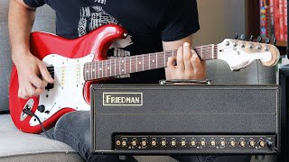 Friedman BE100 Deluxe  The Best High Gain Amp Ever [upl. by Ahseket]