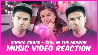 SOPHIA GRACE  Girl In The Mirror Music Video REACTION  Reactions With Red Guy [upl. by Gallenz]