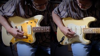 SURF RIDER  Jazzmaster vs Stratocaster [upl. by Bakemeier]