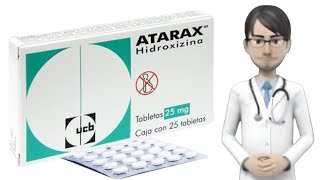 ATARAX hidroxizina atarax para que sirve atarax 25 mg tablet [upl. by Yentyrb]