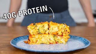 The BEST High Protein Egg Breakfast Ive ever made Frittata [upl. by Kampmann]