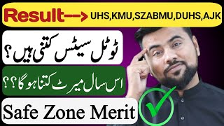 MDCAT 2024 Result Update  Safe Zone merit  Expected merit in 2024  King Edward closing merit [upl. by Adnawed720]