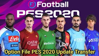 Option file PES 2020 update transfer summer v2 free download PS4 original [upl. by Cacilia444]