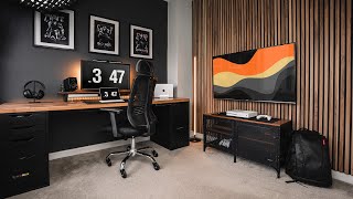 MASSIVE Home Office Upgrade A Highly Functional Workspace amp Gaming Setup [upl. by Anitsrhc]