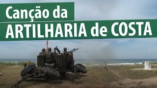 Canção da Artilharia de Costa Exército Brasileiro  legendada  canções militares [upl. by Tuttle]