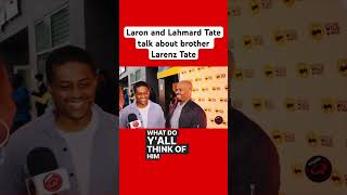 Laron and Lahmard Tate talk about their brother Larenz Tate  Studio Q [upl. by Rehpoitsirhc]