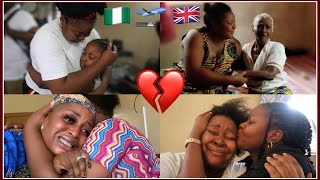 Most Emotional Goodbye😭💔  Moving from Nigeria🇳🇬 to Uk🇬🇧 [upl. by Siana697]