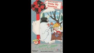 Opening To Frosty The Snowman 1989 VHS [upl. by Hsakaa]