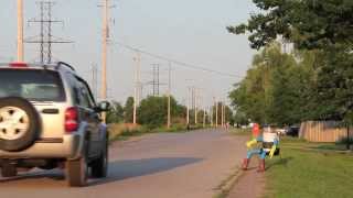 Meet HitchBOT  A Hitchhiking Robot Traveling From Coast To Coast This Summer [upl. by Laumas]