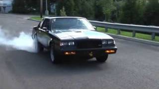 Buick Grand National New TransmissionConverterBurnout [upl. by Marin747]