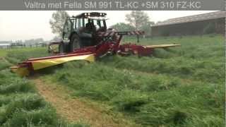 Valtra met Fella SM 991 TLKC  SM 310 FZKC [upl. by Anirt]