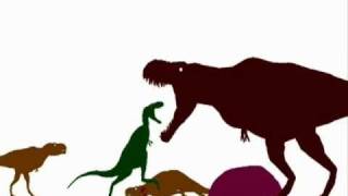 Tyrannosaurus Rex vs Nanotyrannus [upl. by Ahsineb]