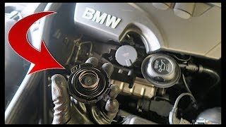 BMW CRANKCASE BREATHER VALVE REPLACEMENT  CCV PCV Removal [upl. by Mattox766]