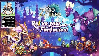 Zero To Hero Pixel Saga Gameplay  Idle RPG Android [upl. by Inga]