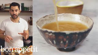 Andy Makes the Most Flavorful Vegan Broth Ever  Bon Appétit [upl. by Curr]