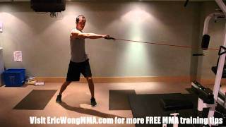 MMA Workout Exercises for Punching Power [upl. by Rufena]