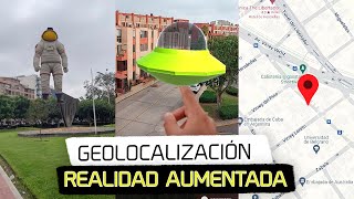 Crea realidad aumentada con GeoSpatial ARCore  Unity y Adobe Aero [upl. by Kraft]