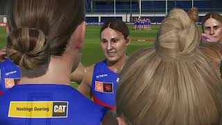 AFLW 2024 Premiership Week 4 West Coast Eagles VS Brisbane Lions [upl. by Niles]