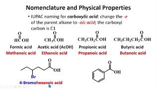 Structure amp Nomenclature │ Carboxylic Acids amp Derivatives │ Organic Chemistry [upl. by Ordnas]